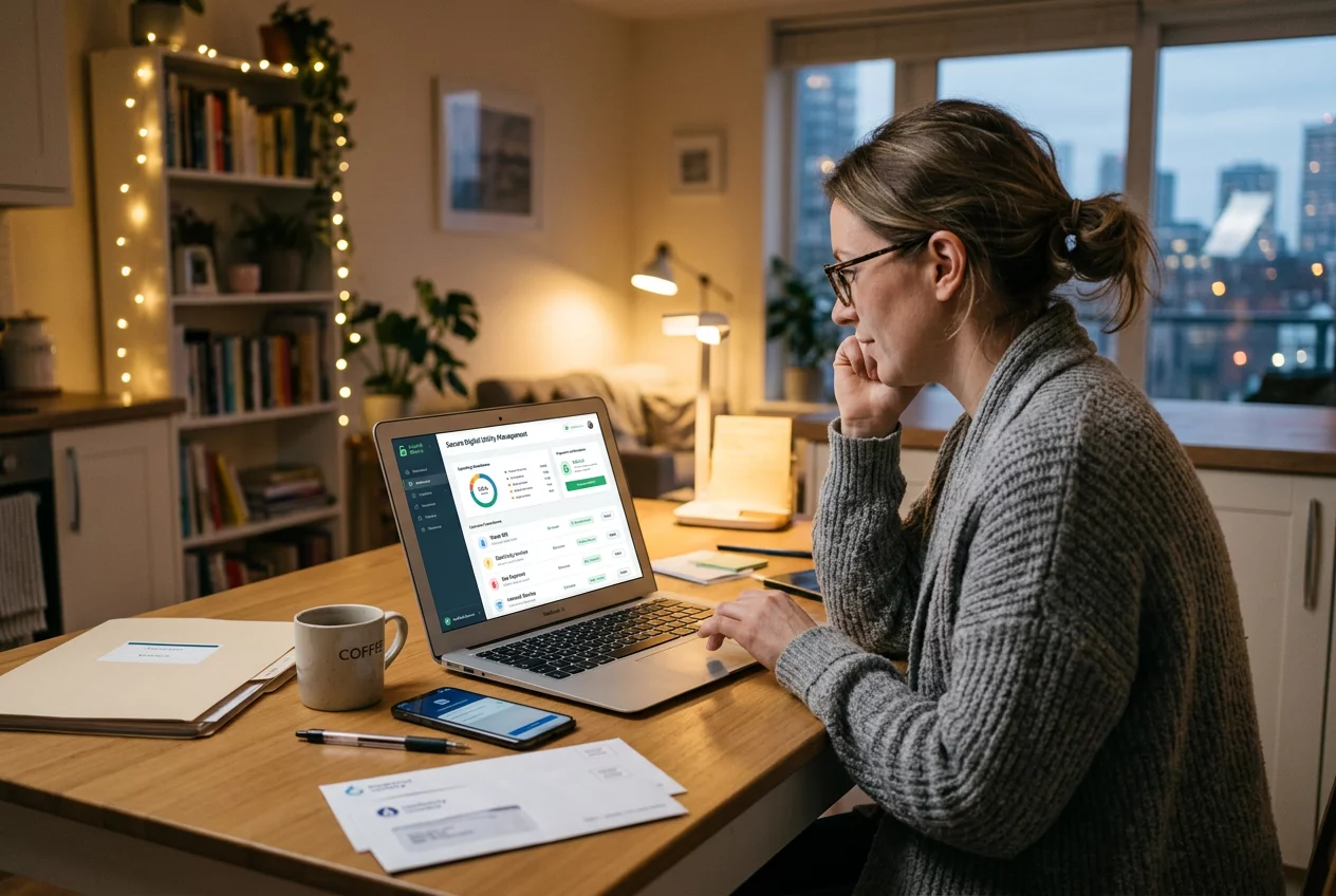 Secure Digital Platforms for Managing Monthly Residential Utility Invoices